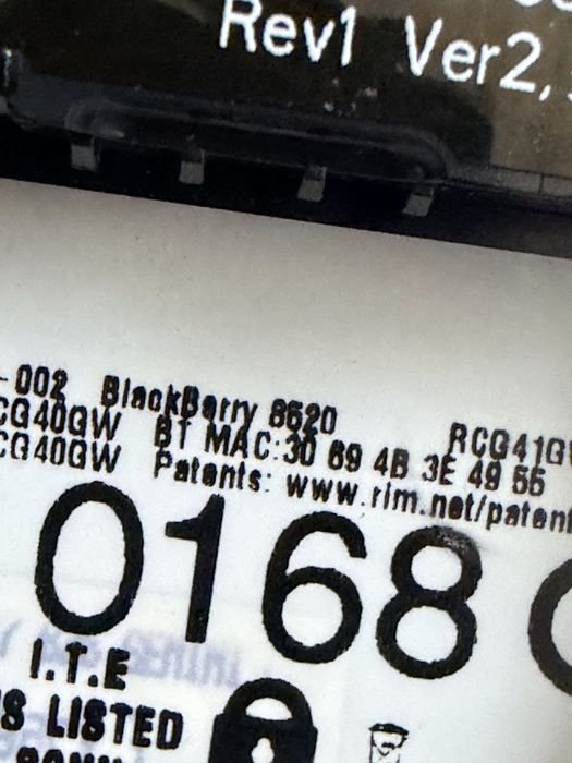 Blackberry 9700, 9780, 9790, curve 8520