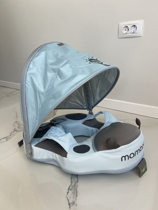 Colac de înot pentru bebeluși ne-gonflabil + copertina UPF50+