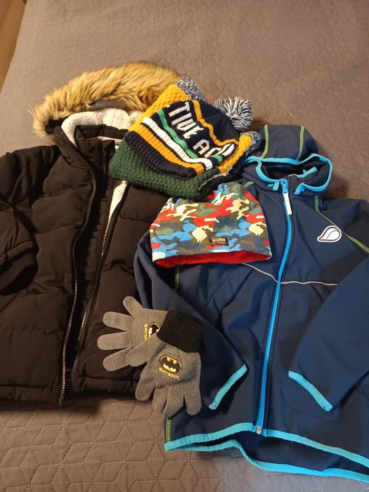 Лот от детски есенно-зимни дрехи ръст134-140