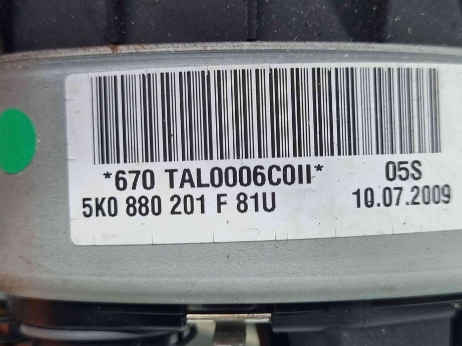 Volan Volkswagen Golf 6 (5K1) GTD [Fabr 2009-2013] 5K0419091M   /  5K