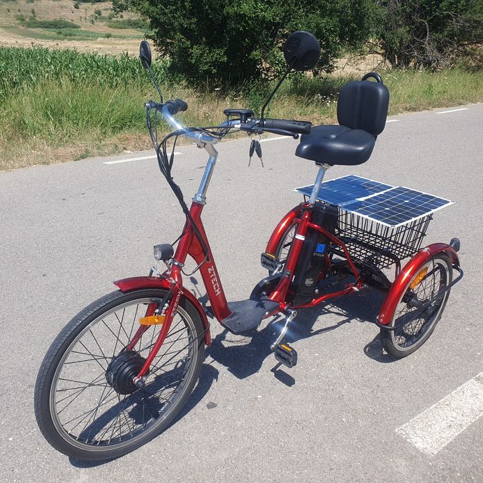 Tricicleta Electrica cu Google Pixel