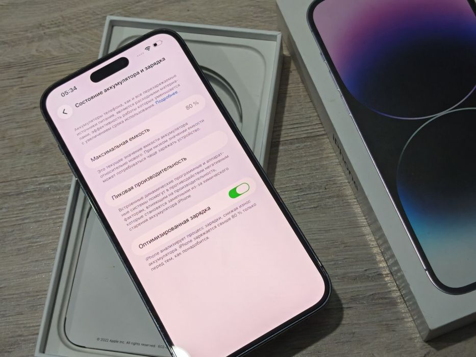 Iphone 14 pro max память 256гб