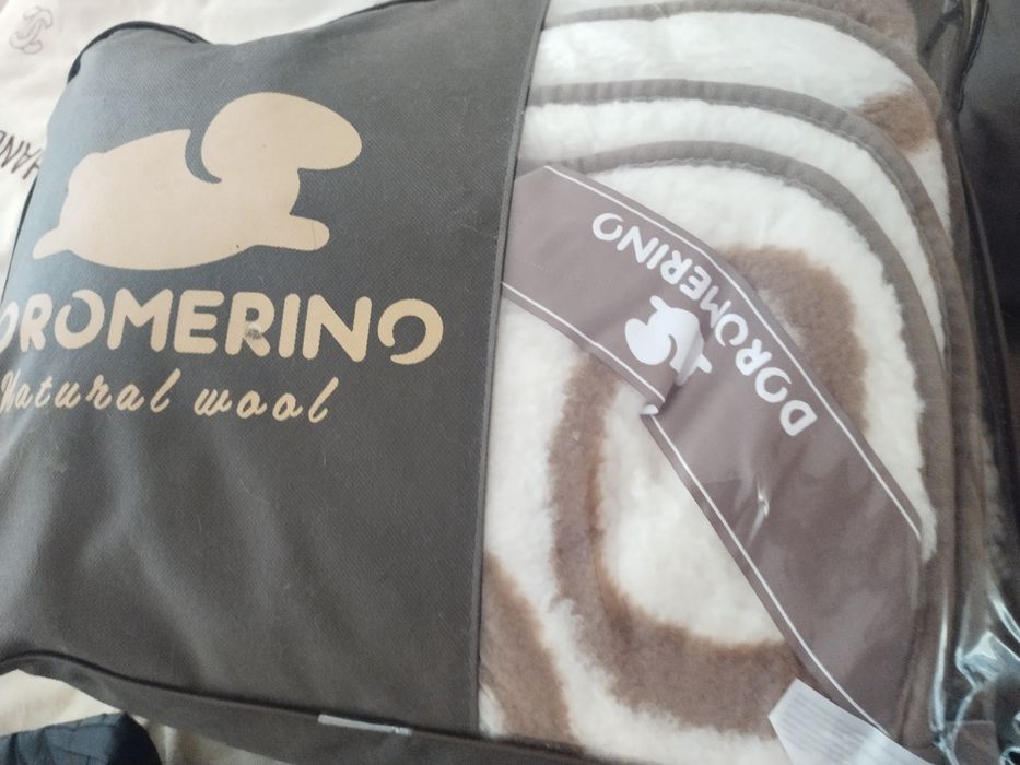 Комплект из натуральной шерсти