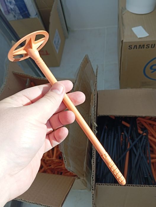 Дюбель парашут для теплоизоляции 10х220 200 шт