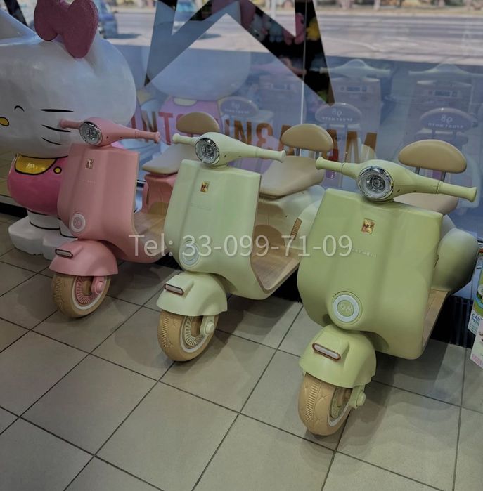 ‼️Топ подарок 2025 — детский мотоцикл Vespa до 40 кг‼️