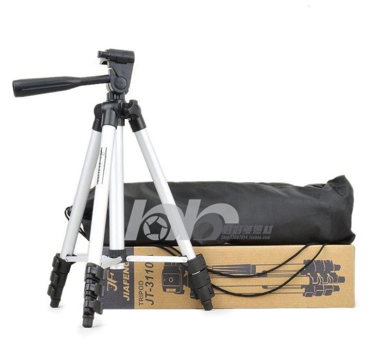 Гаранция! Професионален алуминиев телескопичен статив трипод
