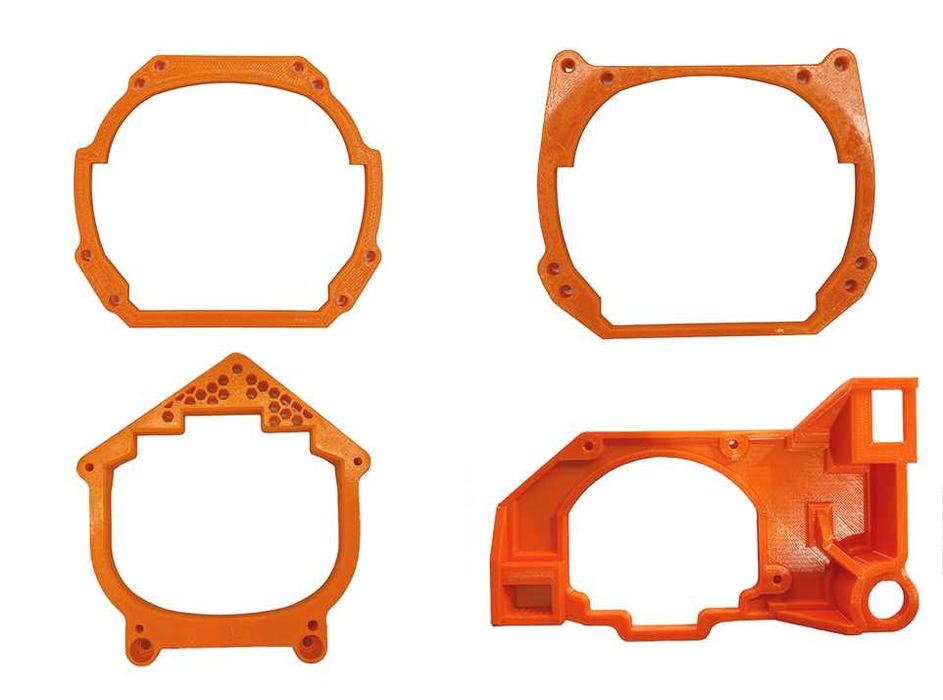 Переходные рамки под Bi-leb линзы  ( разработка и изготовление )
