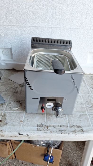 Фритюрник 6модела Газов защита CE  Фритюрник профес дюнер скара котлон