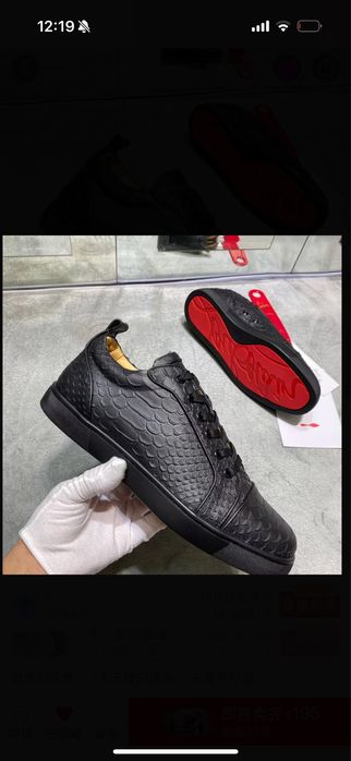 Обувь кожаная лабутены, абсолютно новые