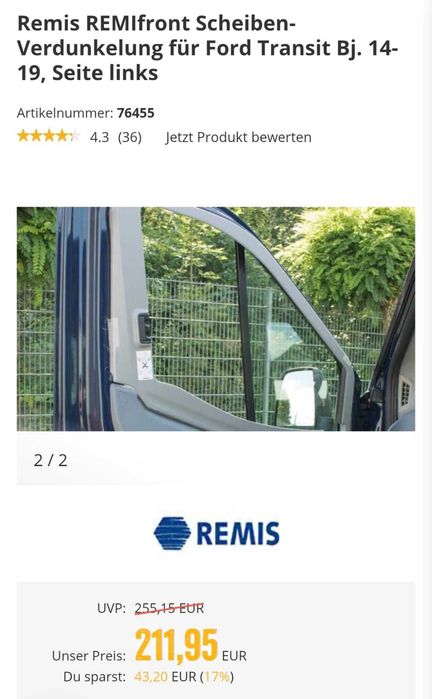 Parasolare usi Fiat Ducato/Peugeot Boxer/Citroen Jumper/Ford Transit pentru sofer si insotitor , noi , originale Remis, import Germania
