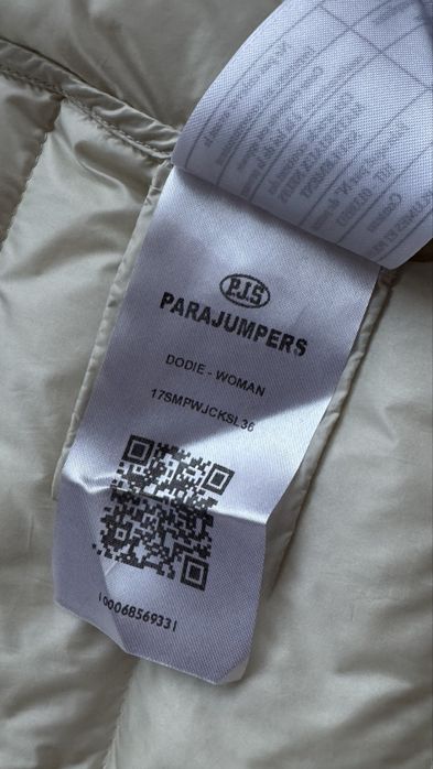 Нов дамски пухен елек,грейка Parajumpers размер М