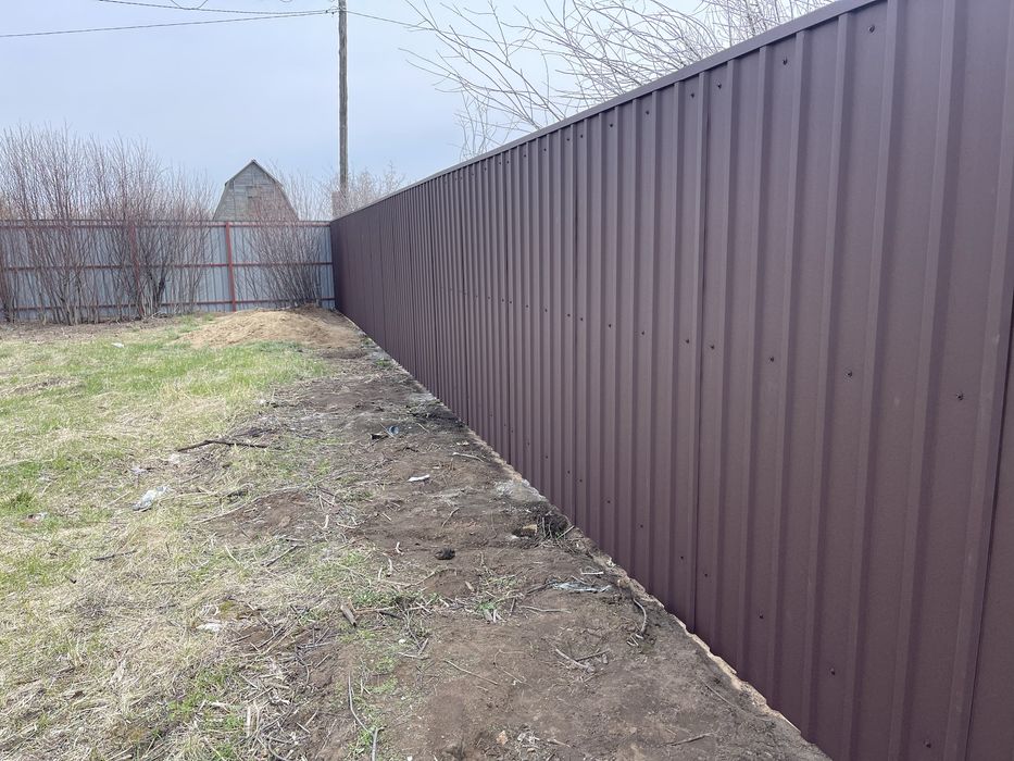 Заборы ворота сайдинг