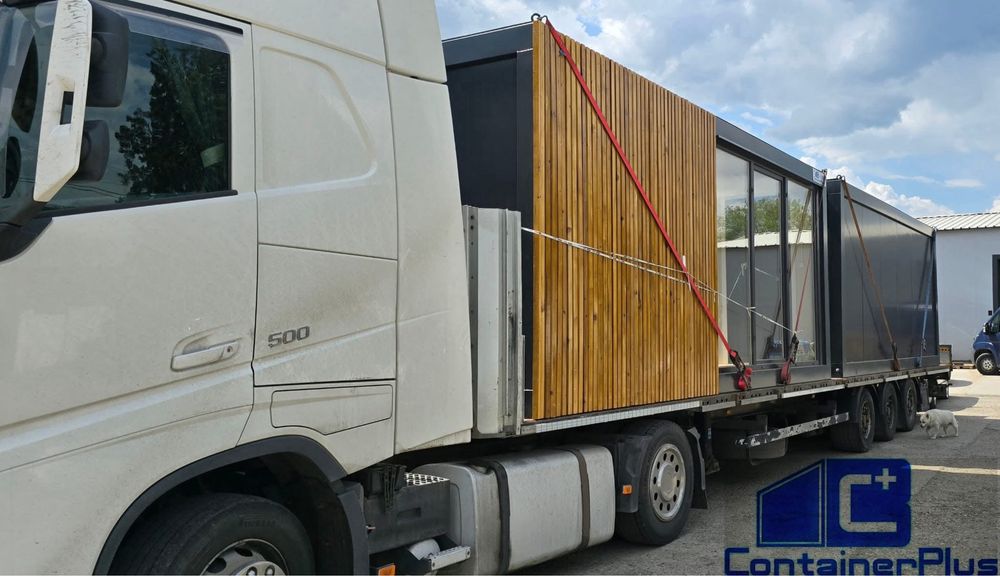 Containere modulare case modulare din structura metalica montaj transp