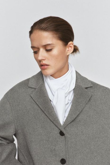 Palton lana oversize Zara wool edition