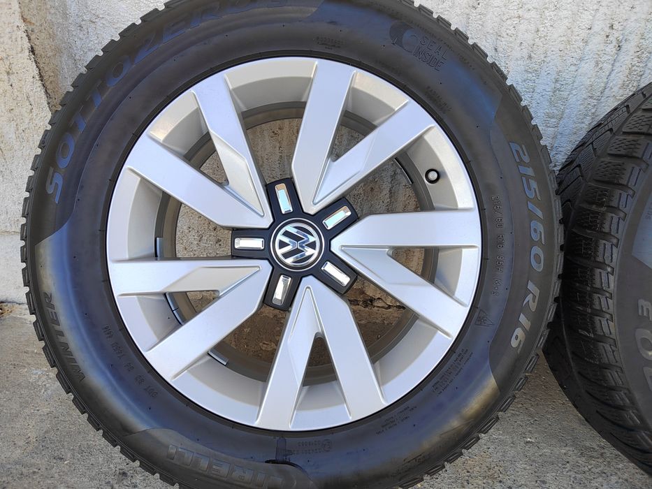 26) Jante R16 5x112 vw Passat B8 Touran Golf Anvelope 215 60 16