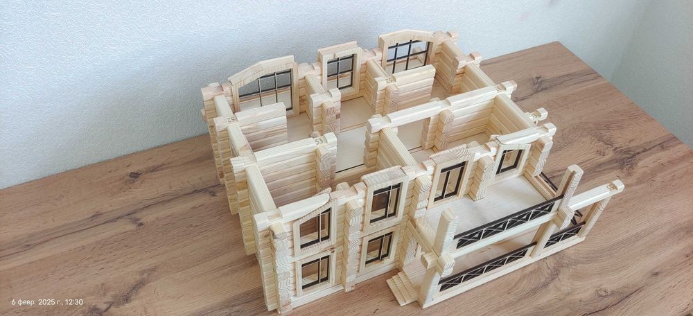 Конструктор деревянный дом