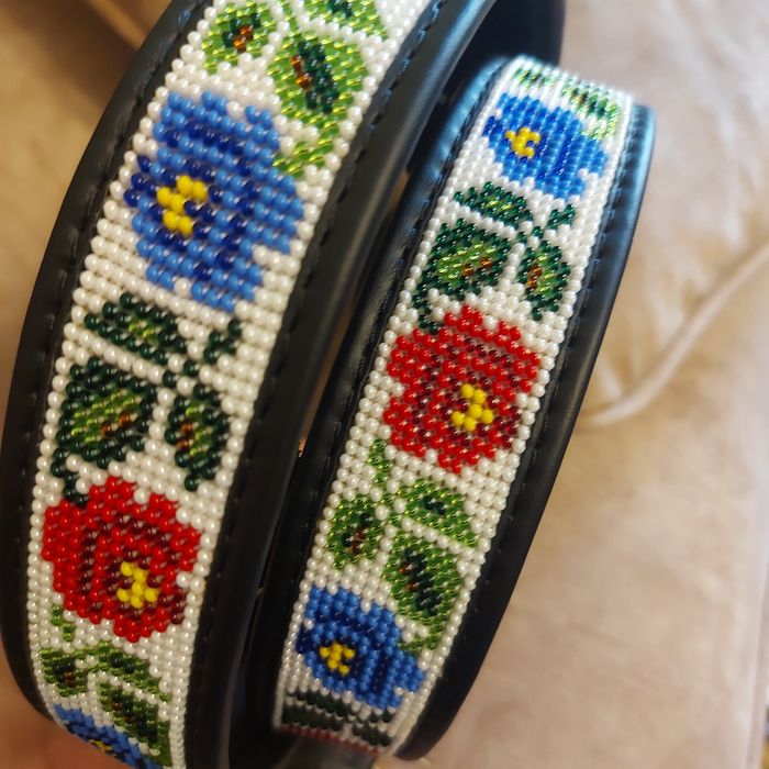 Vând curele si chimire cusute cu margele