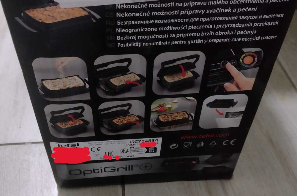Gratar electric Tefal OptiGrill GC714834