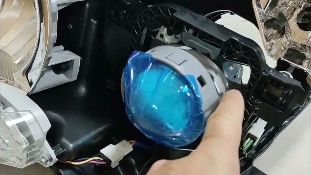 Установка bi-led,линзы. Ремонт фар