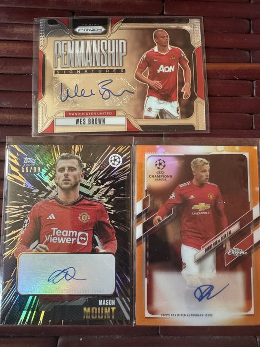 Topps/ Panini auto Manchester united