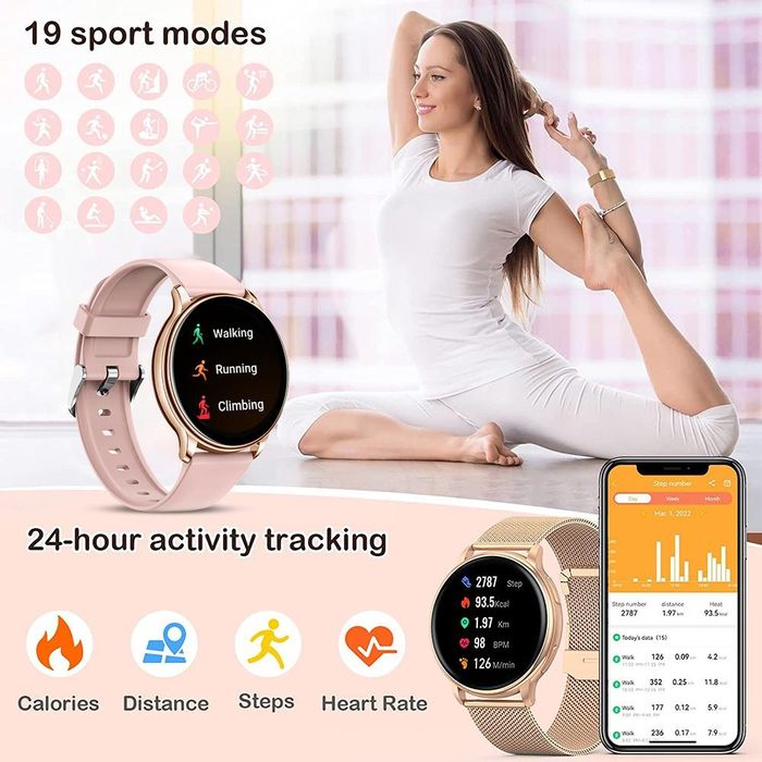 Smartwatch G35 Gold Nou