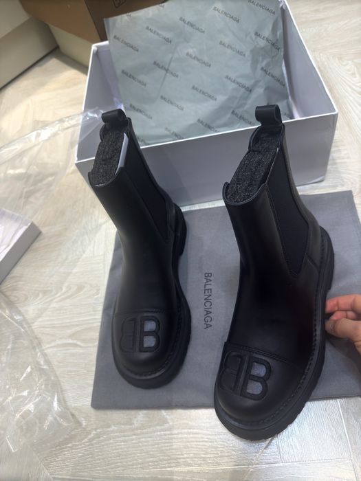 Новые полусапожки Balenciaga, натуральная кожа 100%
