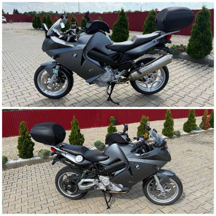 BMW F 800 ST cu ABS FATA+SPATE MANSOANE INCALZITE+ TOP CASE ORIGINALE recent adus din Germania,impecabil+km reali+carte service cu revizii la zi