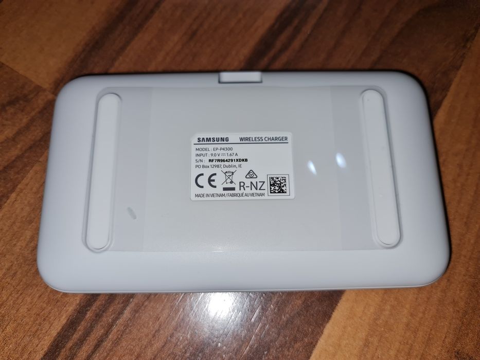 Incarcator wireless original Samsung Charger Duo Buds iPhone Airpods