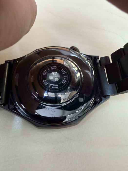 Smartwatch Huawei Watch GT 6 Pro, 46MM, Black Titanium Alloy Case, Black Fluoroelastomer Strap