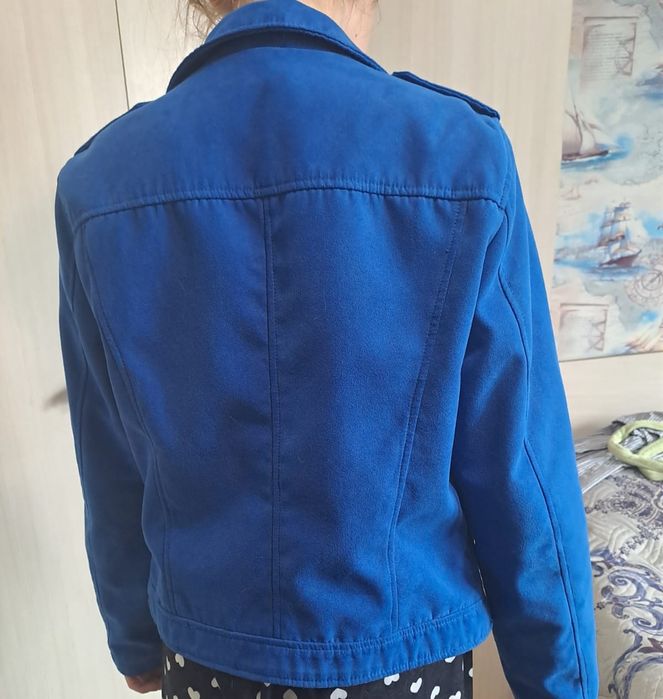 Замшевая куртка косуха