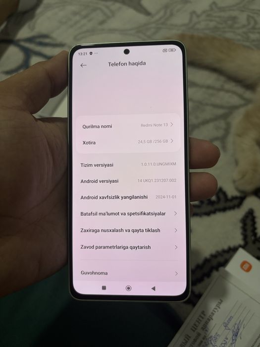 Redmi note 13 256gb