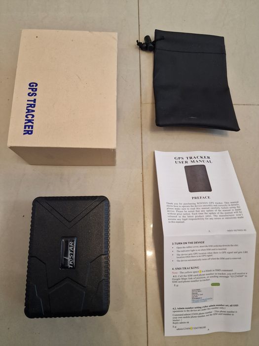 GPS Tracker TK915 , Waterproof, magnet puternic, baterie 10000 mAh