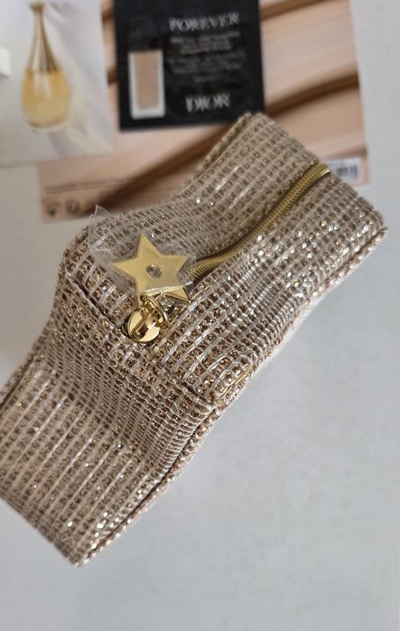 Dior златна  звезда - несесер за козметика