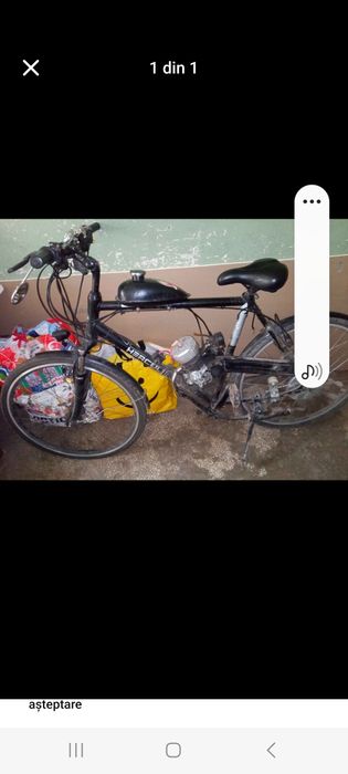 Bicicleta cu motor