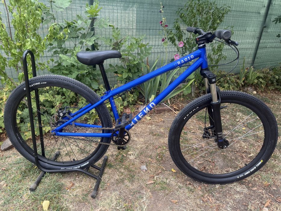 Алум. велосипед хидравл.спирачка dirt jump RADIO RBC.