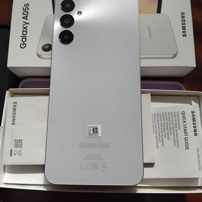 Samsung   A05s Модел 2024 г Dual SIM 64GB  4GB с 1 г и 7м  гаранция