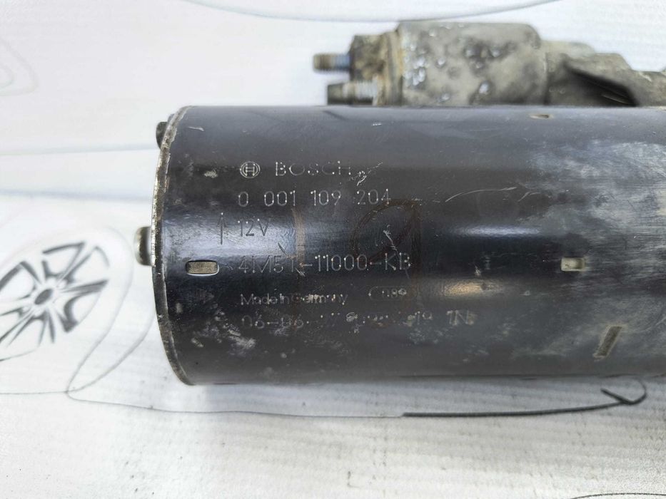 Electromotor / Demaror Bosch Ford Focus 2 / Mondeo 4 / S-Max 1.8 TDCi 2006 / 2004-2011 Cod OEM 4M5T11000KB (5A2)