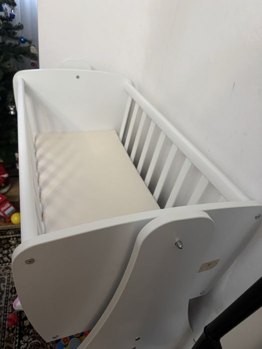 Бебешко легло-люлка Lorelli First Dreams, асортимент+столче за хранене