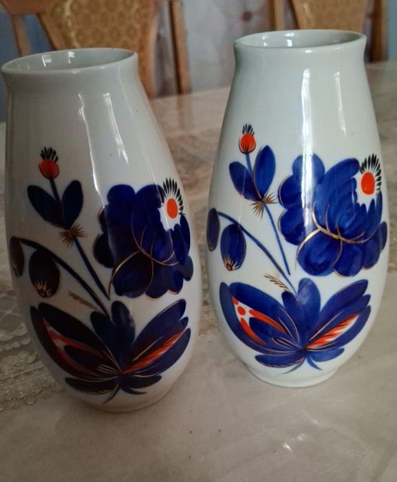 Вазочки для цветов - Кобальт.