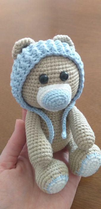 Вязаный Мишка-Тедди