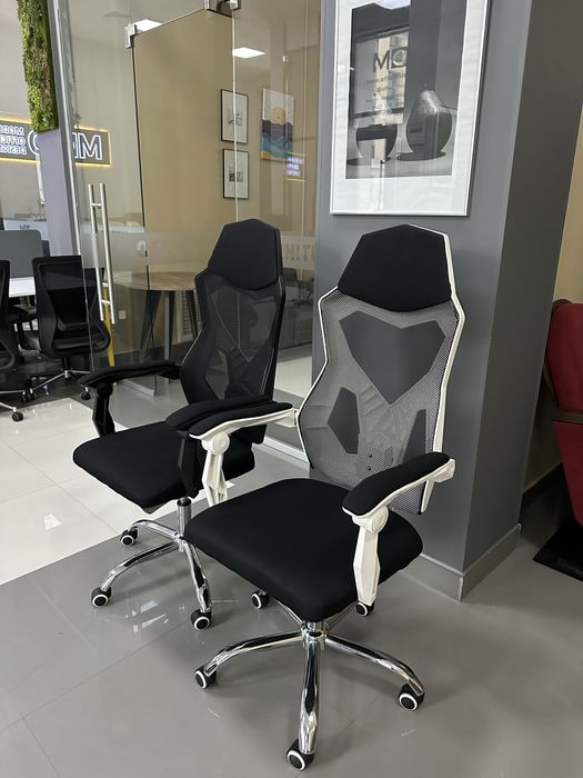 Кресло 818 офисное ( белый )