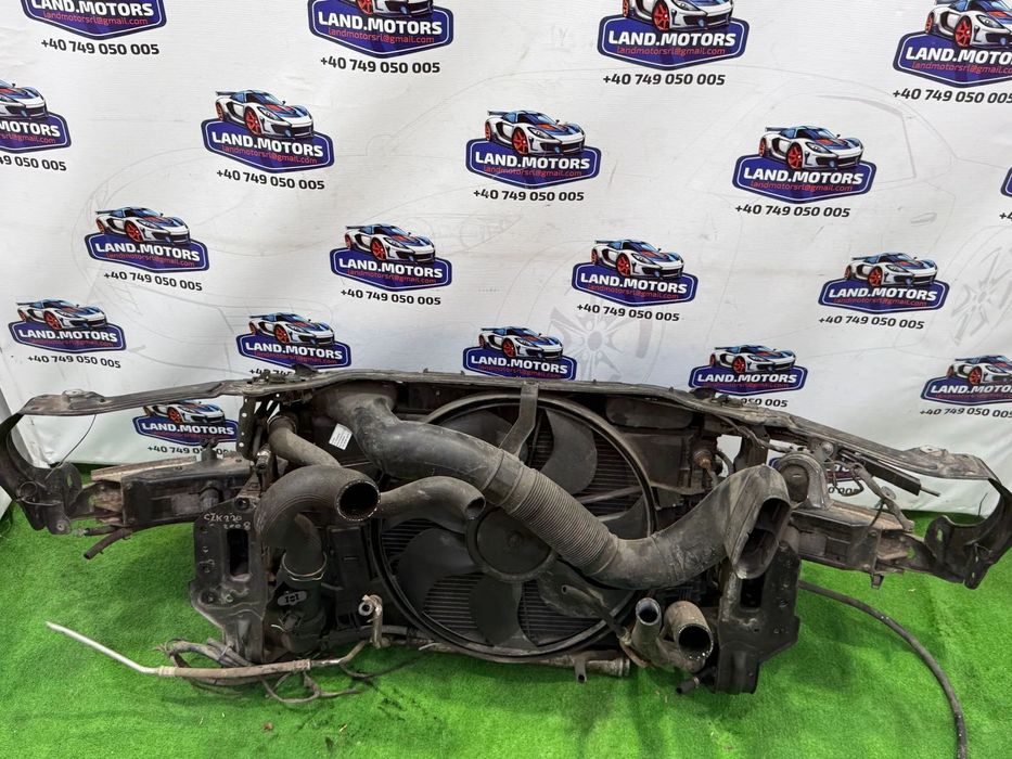 TRAGER COMPLET / ARMATURA / VENTILATOR / OCHELARI R+ L /  RADIATOARE RACIRE AC /  INTERCOOLER MERCEDES BENZ CLK 2008 220 CDI C209 2.1 DIESEL COUPE COD OEM A2035001793 A2035004703 2002-2010