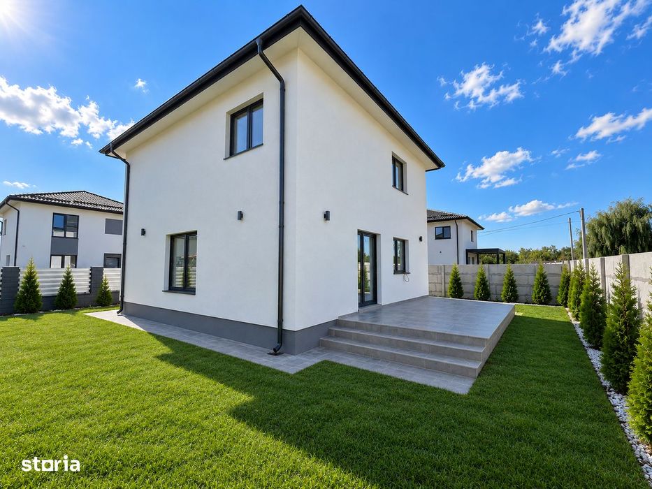 Casa individuala p+1 central Domnesti 400m teren toate utilitățile