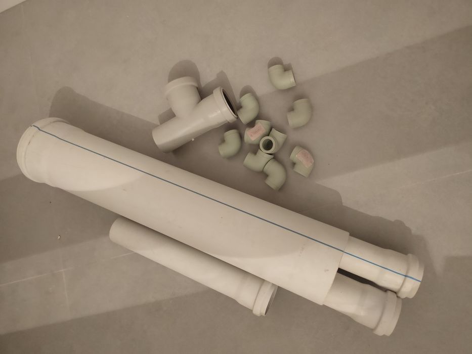 канализационные трубы, тройник,фитинги