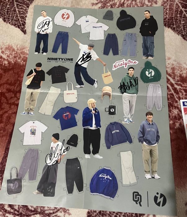 Постер Ninety One + накоейка