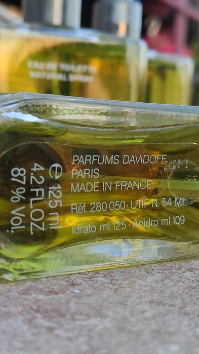 Parfum Davidoff Davidoff 1984 EDT 125 ml nou, nefolosit, fara capac si cutie, ani 80