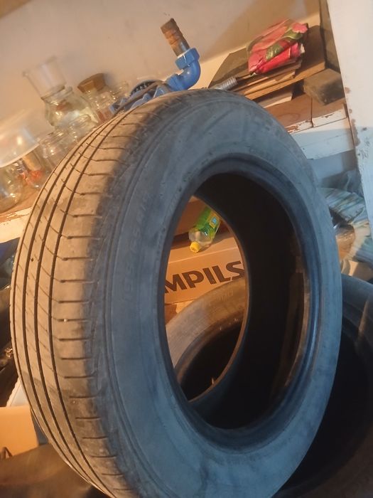 Шины б.у и диски на мерседес 124