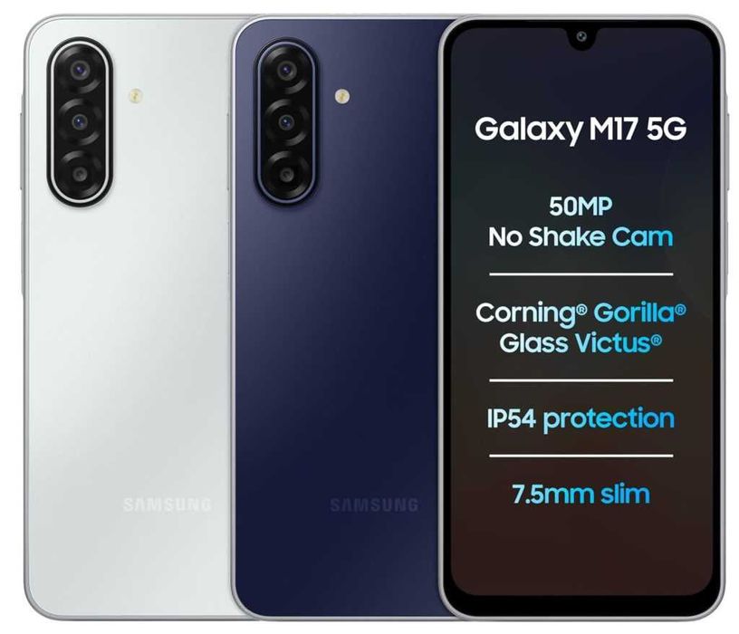 НОВ! Samsung Galaxy M17 5G 128GB 8RAM 2г. Гаранция!