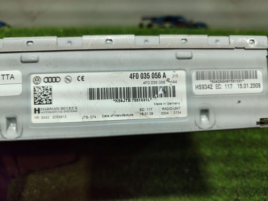 AMPLIFICATOR AUDIO AUDI A6 C6 AVANT 2.0 DIESEL 2009 COD OEM 4F0035056A 2006-2010