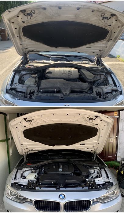 Curațare compartiment motor